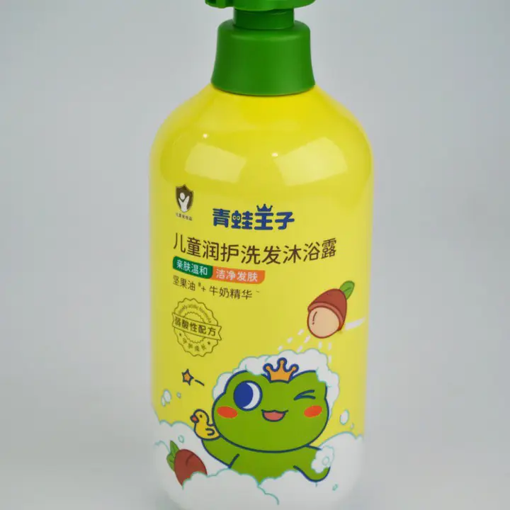 Детский мягкий уходовый шампунь с кондиционером Frog Prince 1000 мл - Master